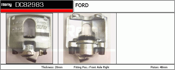 DELCO REMY DC82983 Brake...