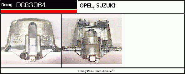 DELCO REMY DC83064 Brake...