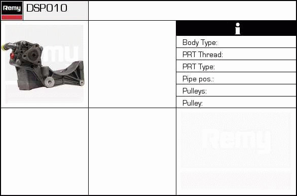 DELCO REMY DSP010 Hydraulic...