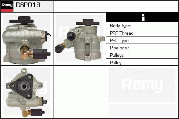 DELCO REMY DSP018 Hydraulic...