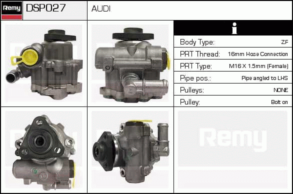 DELCO REMY DSP027 Hydraulic...