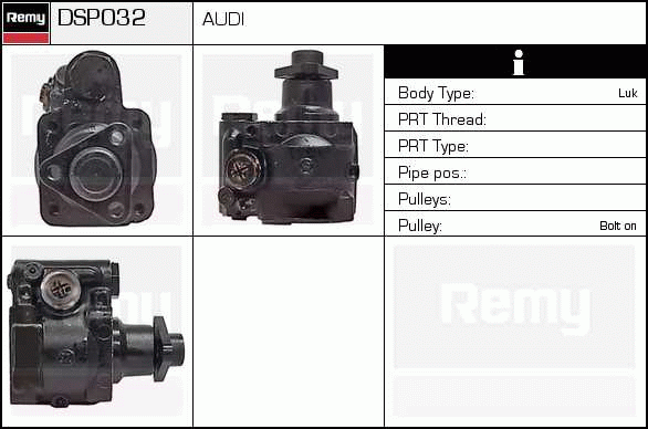 DELCO REMY DSP032 Hydraulic...