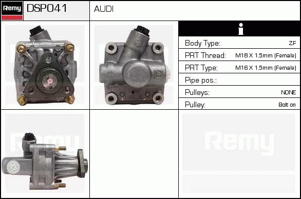 DELCO REMY DSP041 Hydraulic...