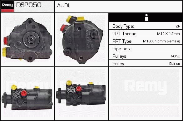 DELCO REMY DSP050 Hydraulic...