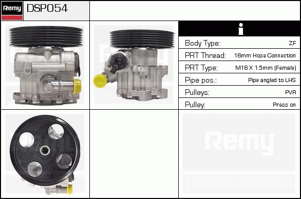 DELCO REMY DSP054 Hydraulic...