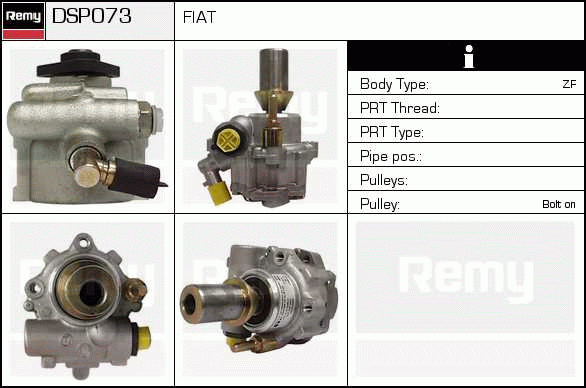 DELCO REMY DSP073 Hydraulic...