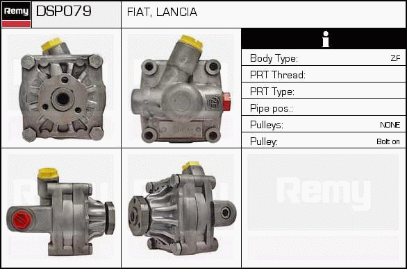 DELCO REMY DSP079 Hydraulic...