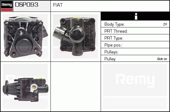 DELCO REMY DSP093 Hydraulic...