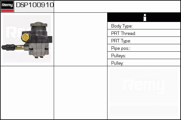 DELCO REMY DSP100910...