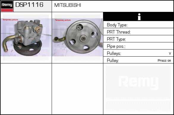 DELCO REMY DSP1116...