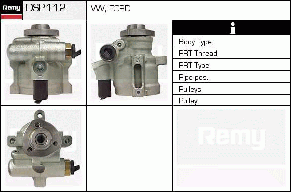 DELCO REMY DSP112 Hydraulic...