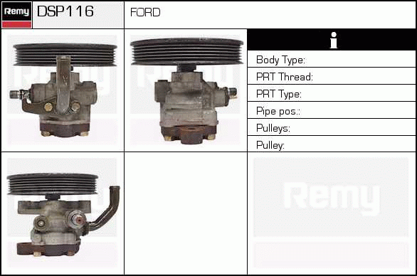 DELCO REMY DSP116 Hydraulic...