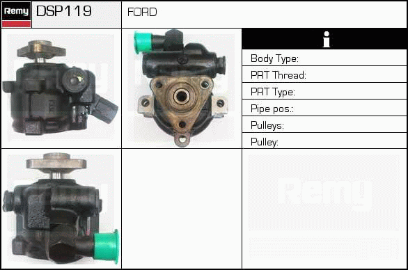 DELCO REMY DSP119 Hydraulic...