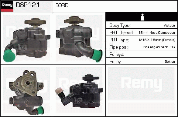 DELCO REMY DSP121 Hydraulic...