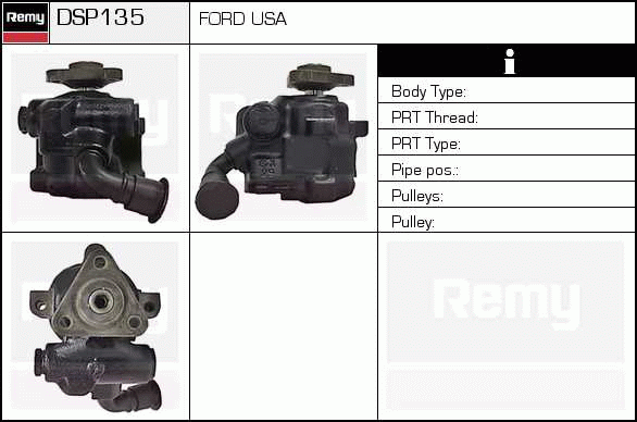 DELCO REMY DSP135 Hydraulic...