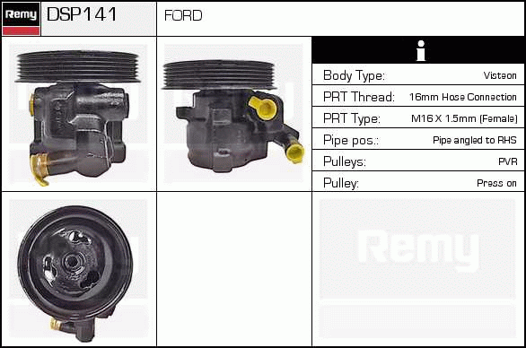 DELCO REMY DSP141 Hydraulic...