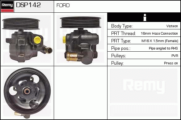 DELCO REMY DSP142 Hydraulic...