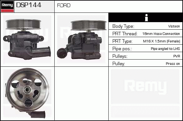 DELCO REMY DSP144 Hydraulic...