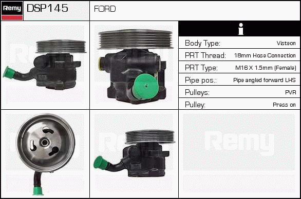 DELCO REMY DSP145 Hydraulic...