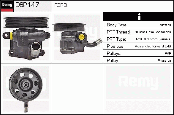 DELCO REMY DSP147 Hydraulic...