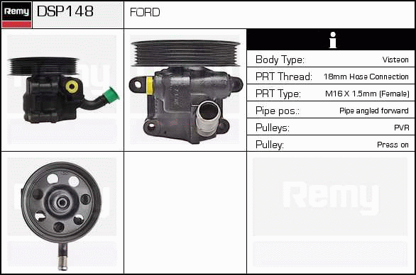 DELCO REMY DSP148 Hydraulic...