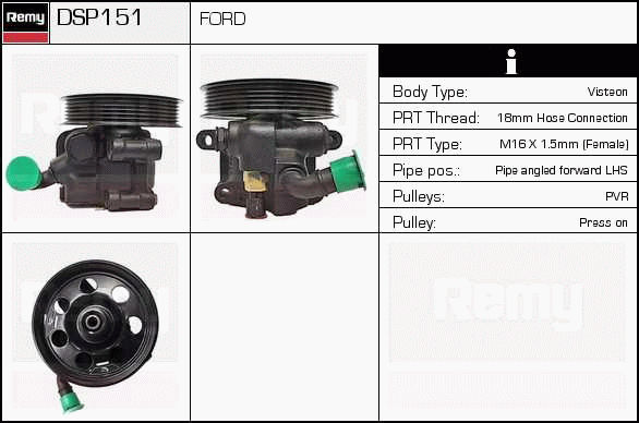 DELCO REMY DSP151 Hydraulic...