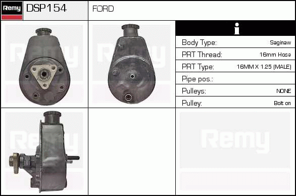 DELCO REMY DSP154 Hydraulic...