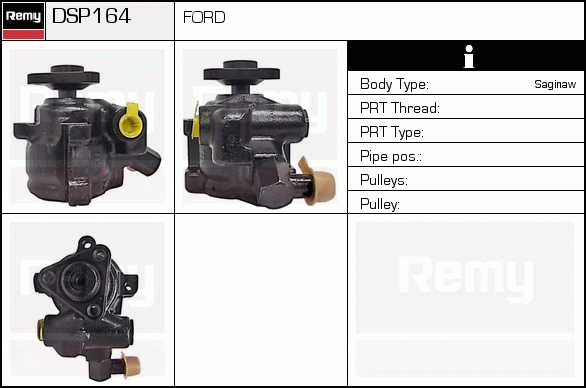 DELCO REMY DSP164 Hydraulic...