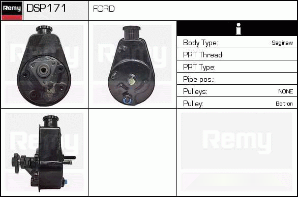 DELCO REMY DSP171 Hydraulic...