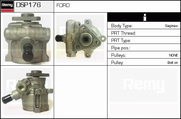 DELCO REMY DSP176 Hydraulic...