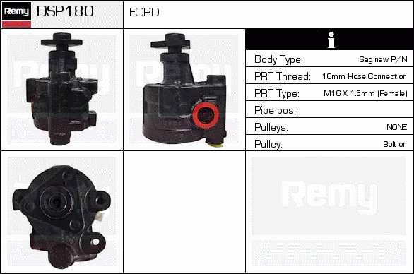 DELCO REMY DSP180 Hydraulic...