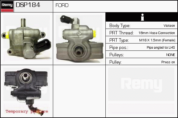 DELCO REMY DSP184 Hydraulic...