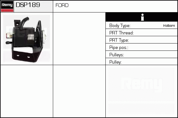 DELCO REMY DSP189 Hydraulic...