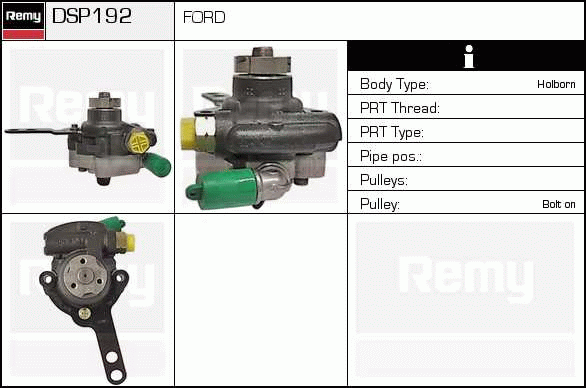 DELCO REMY DSP192 Hydraulic...