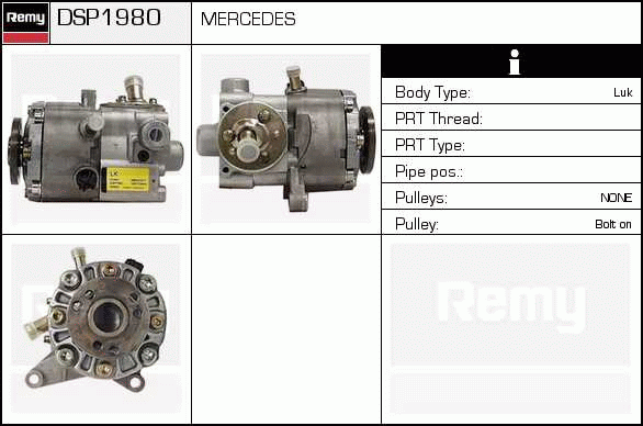 DELCO REMY DSP1980...