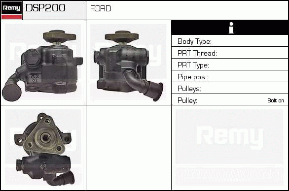 DELCO REMY DSP200 Hydraulic...