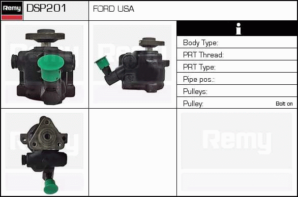 DELCO REMY DSP201 Hydraulic...