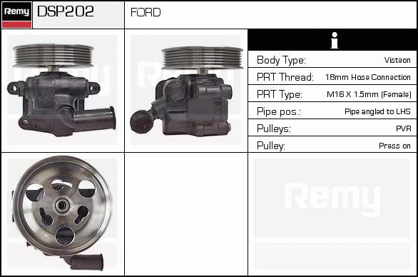 DELCO REMY DSP202 Hydraulic...