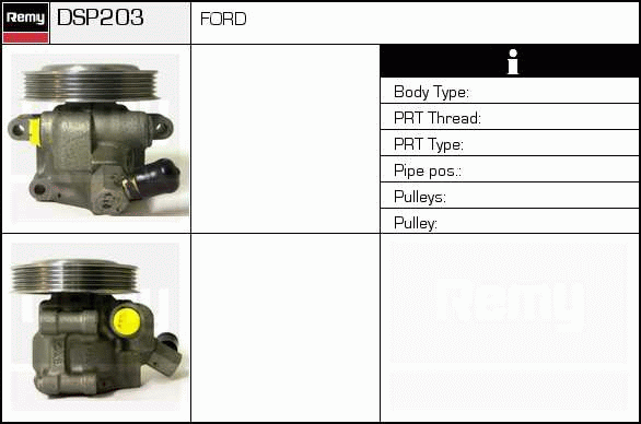 DELCO REMY DSP203 Hydraulic...