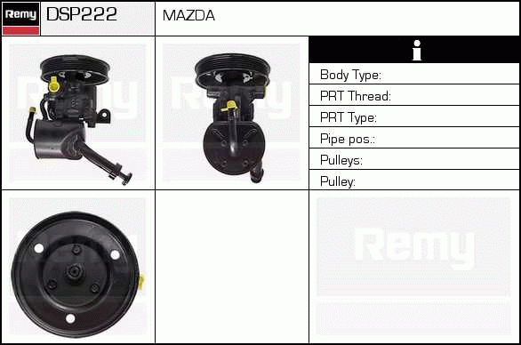 DELCO REMY DSP222 Hydraulic...