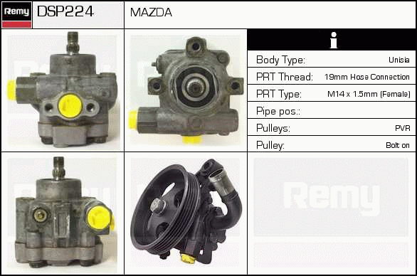 DELCO REMY DSP224 Hydraulic...