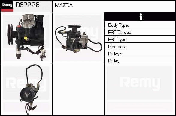 DELCO REMY DSP228 Hydraulic...