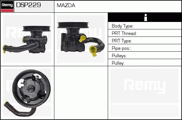 DELCO REMY DSP229 Hydraulic...