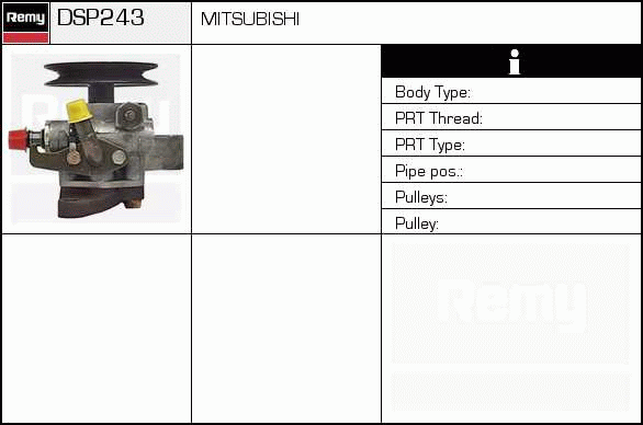 DELCO REMY DSP243 Hydraulic...