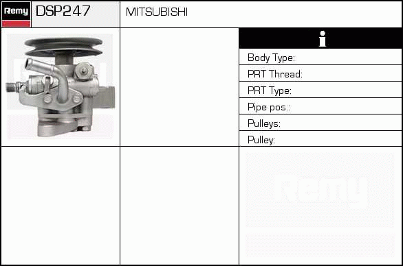 DELCO REMY DSP247 Hydraulic...