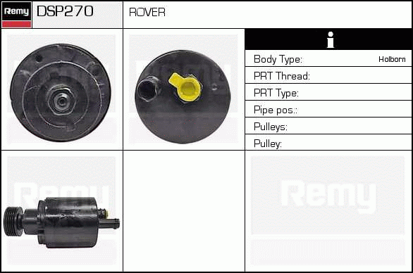 DELCO REMY DSP270 Hydraulic...