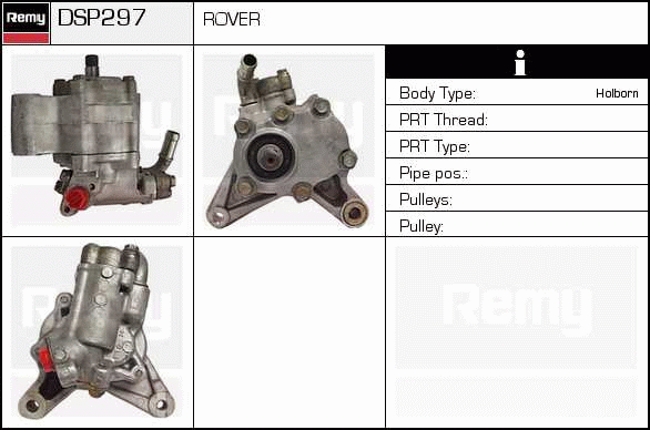 DELCO REMY DSP297 Hydraulic...