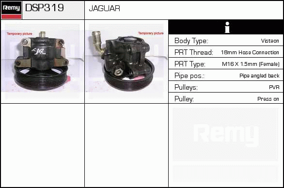 DELCO REMY DSP319 Hydraulic...