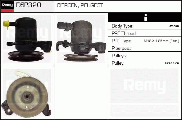 DELCO REMY DSP320 Hydraulic...