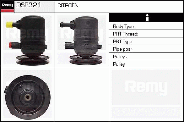 DELCO REMY DSP321 Hydraulic...